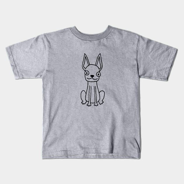 Batpup Kids T-Shirt by NaylorsCartoons